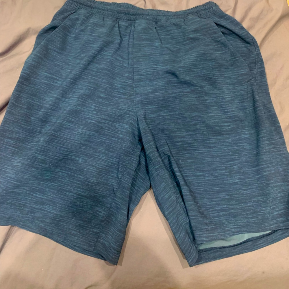 Small Navy Lululemon Shorts 7” seam